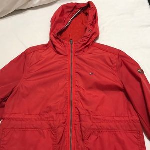 Tommy Hilfiger red windbreaker